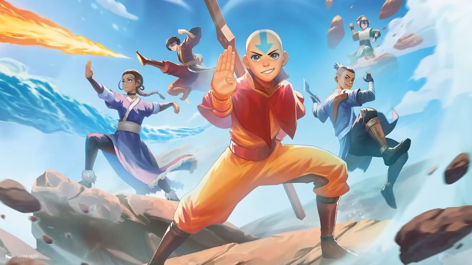 Escena destacada de los nuevos episodios de Avatar Seven Havens