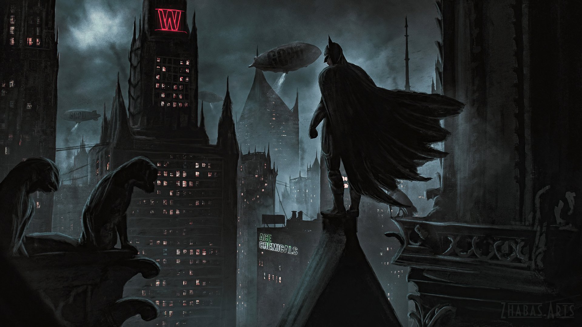 Gotham City atmosfera de terror psicologico en Clayface