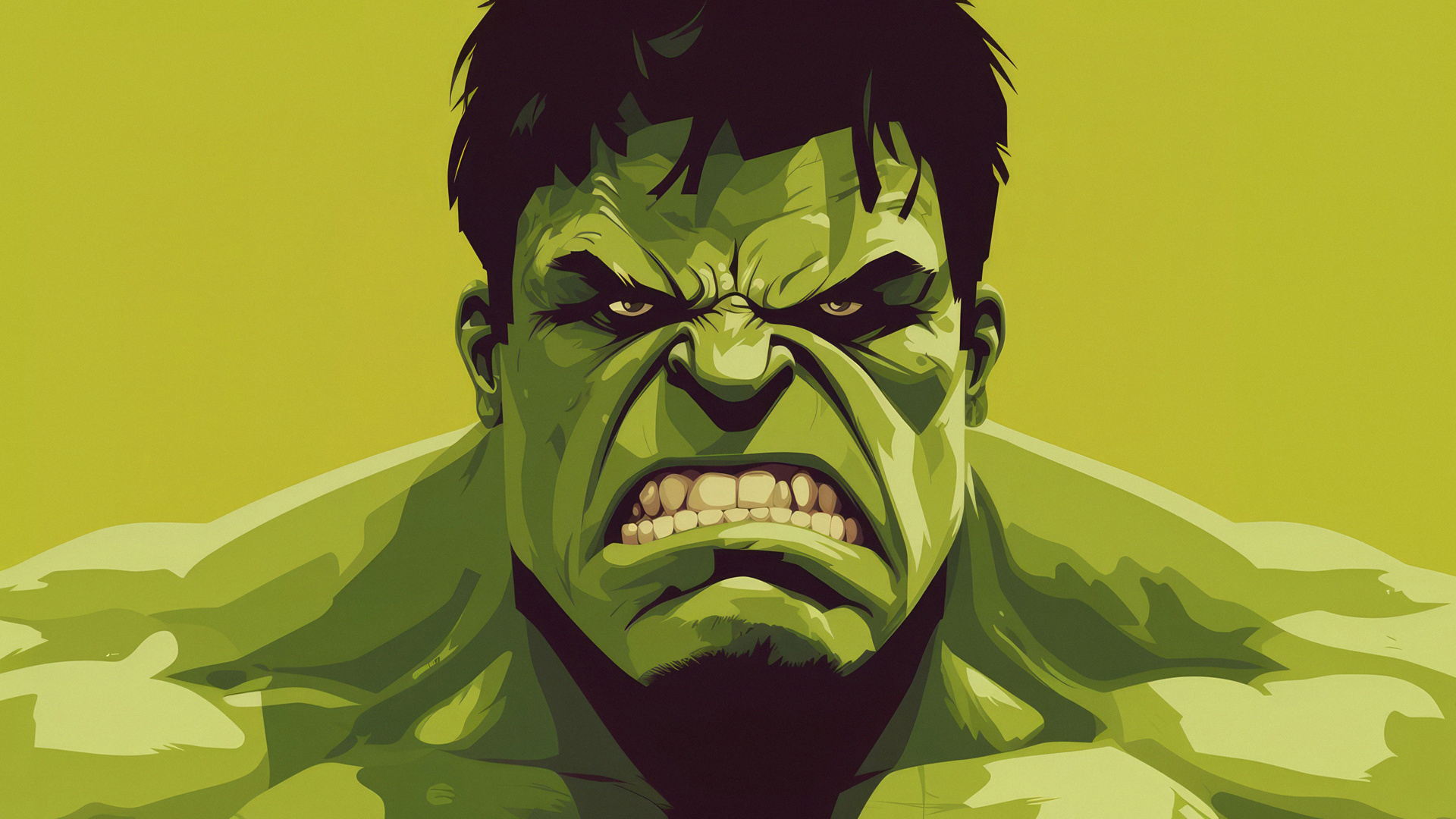 Hulk con detalles mejorados en el rediseño para la pantalla grande.