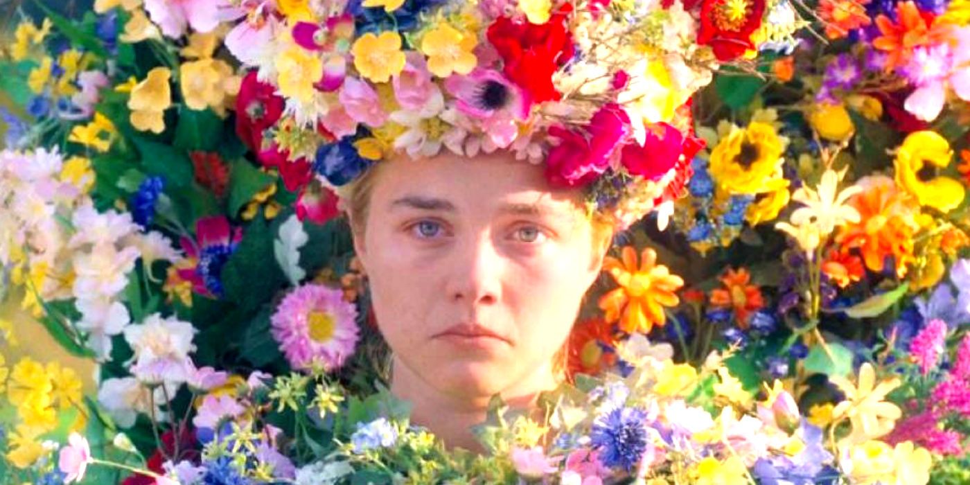 Florence Pugh en Midsommar de Ari Aster terror a plena luz del dia
