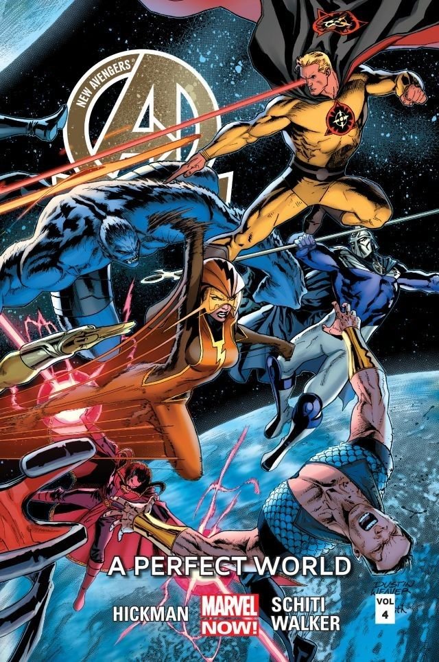 New Avengers Jonathan Hickman las incursiones multiversales Illuminati