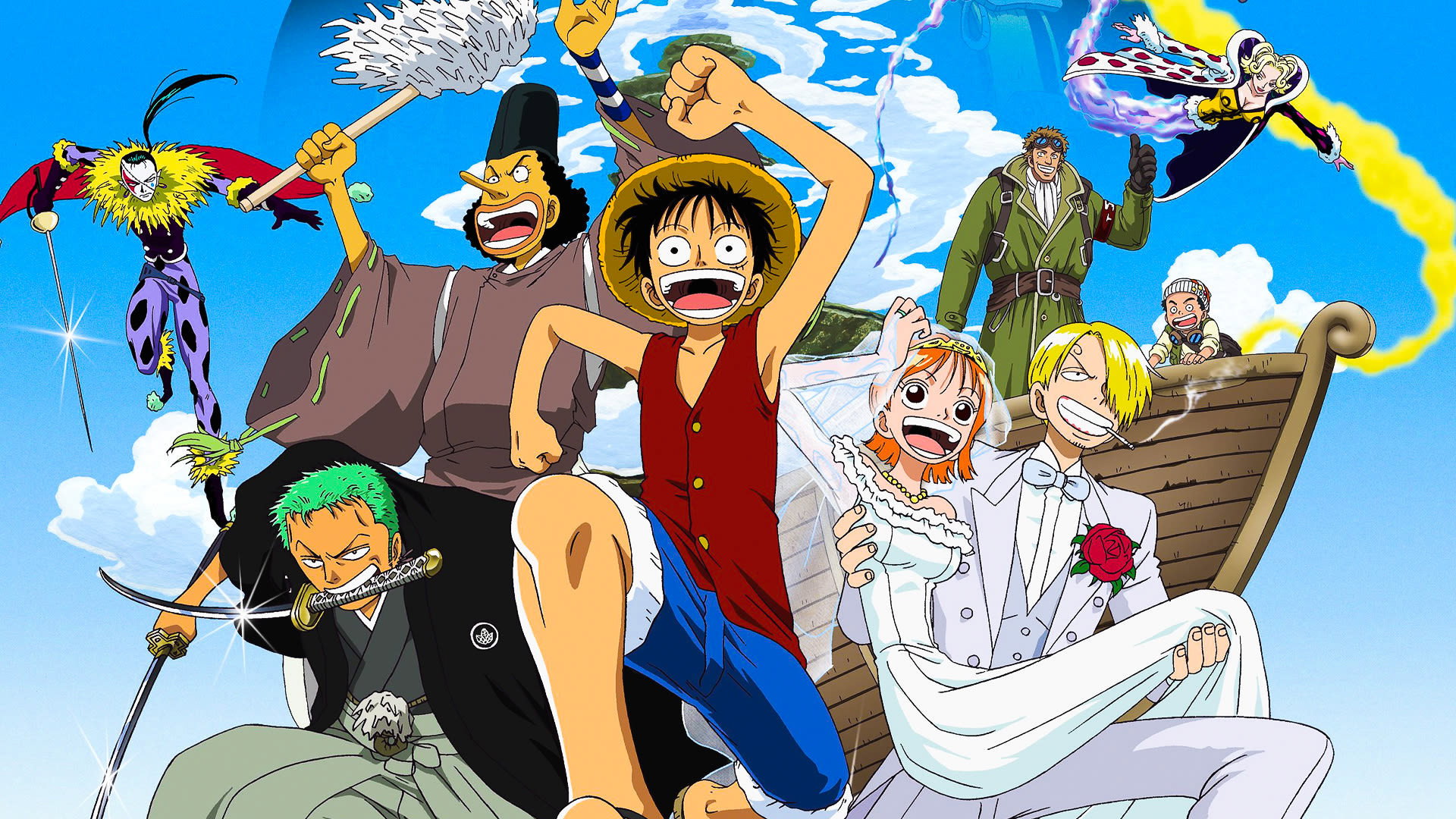 El Going Merry en One Piece Aventura en la Isla Espiral