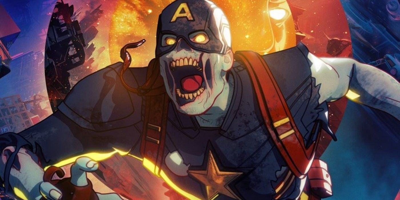 Zombie Capitan America Marvel Zombies animacion Disney Plus